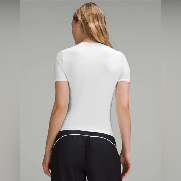 Lululemon Wundermost Ultra Soft Nulu Hip Length Crewneck Short Sleeve Shirt - Picture 7 of 10